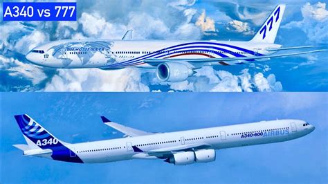 boeing 777 vs airbus a340